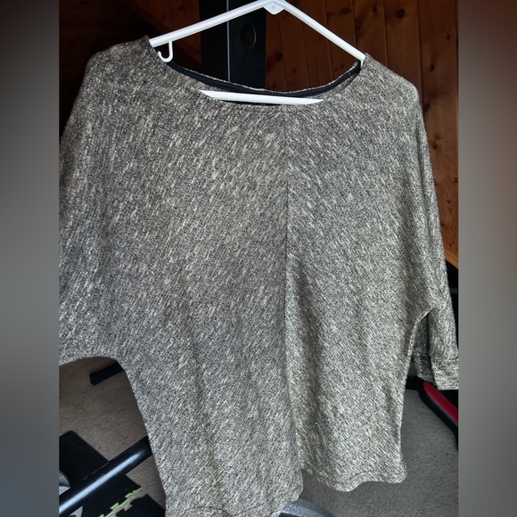 Perfect for a holiday party! Black with gold sweater. - Picture 3 of 3